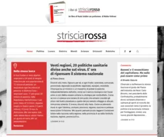 Strisciarossa.it(Home) Screenshot