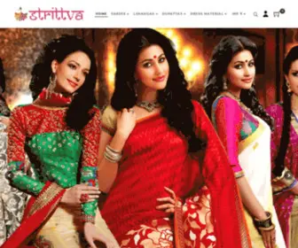 Strittva.com(Sari, Dress, Choli) Screenshot