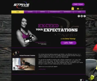 Strivefitnesspt.com(Strive Fitness On) Screenshot