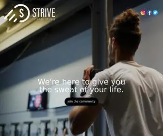 Strivefitnesstx.com(Strive Fitness) Screenshot