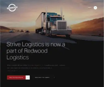 Strivelogistics.com(Third Party Transportation Logistics Provider) Screenshot
