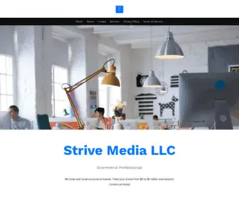 Strivemediallc.com(Strive Media LLC) Screenshot