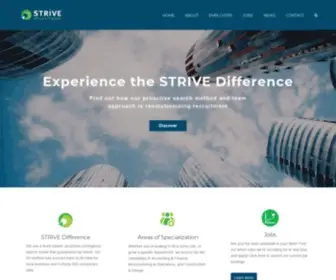 Striverecruitment.ca(STRIVE Recruitment) Screenshot