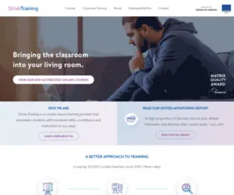 Strivetraining.co.uk(Strive Training) Screenshot