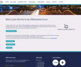 Strixleaseservice.nl(Hiltermann Lease) Screenshot