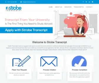 Strobetranscript.com(Strobetranscript) Screenshot