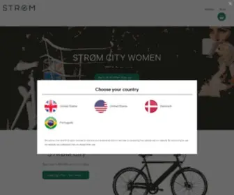 Stroembikes.com(STRØM Bikes) Screenshot