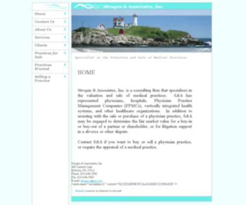 Strogen.com(Strogen &amp; Associates) Screenshot