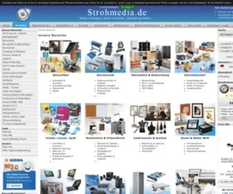 Strohmedia.de(Aktenvernichter & Zubehör) Screenshot
