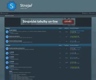 Strojar.com(Strojař) Screenshot