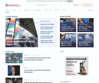 Strojirenstvi.cz(Nejlepší web pro všechny strojaře) Screenshot