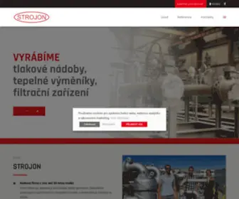 Strojon.cz(STROJON Pardubice) Screenshot