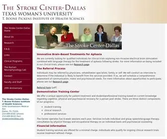 Strokecenterdallas.org(The Stroke Center) Screenshot