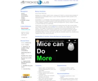Strokesplus.com(Free Mouse Gestures for Windows XP/Vista/7/8) Screenshot