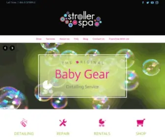 Strollerspa.com(The original baby gear detailing service) Screenshot