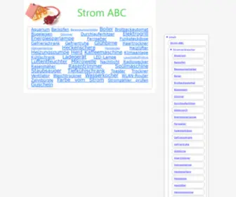 Strom-ABC.de(Strom ABC) Screenshot