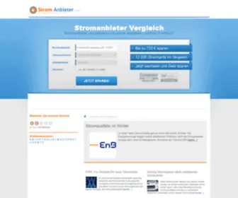 Strom-Anbieter.com(Stromanbieter Vergleich) Screenshot