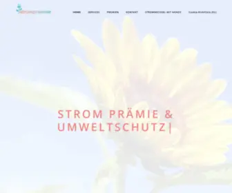 Strom-Praemie.de(Strom mit Prämie) Screenshot