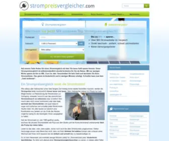 Strompreisvergleicher.com(Der StrompreisvergleichStromtarife vergleichen & sparen) Screenshot