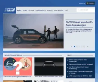 Stromschnell.de(Elektro-Autos) Screenshot