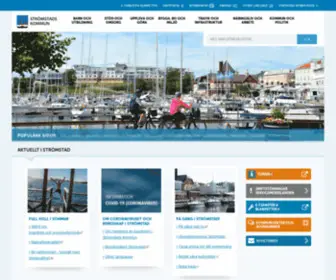 Stromstad.se(Strömstad) Screenshot