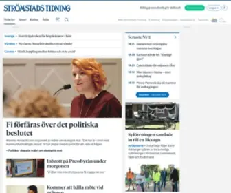 Stromstadstidning.se(Strömstads Tidning) Screenshot
