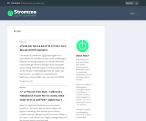 StromZoo.info(Digitaler Gedankensalat) Screenshot