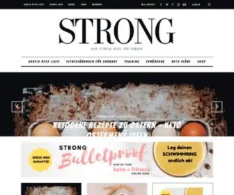 Strong-Magazine.com(STRONG Magazine) Screenshot