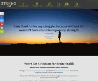 Strong365.org(Strong 365) Screenshot