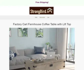 Strongbird.net(Popular farmhouse style furniture) Screenshot