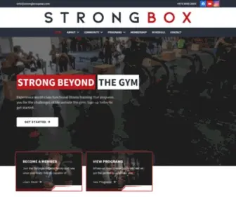 Strongboxqatar.com(Experience world) Screenshot