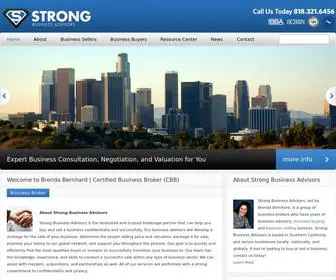 Strongbusinessadvisors.com(Strong Business Advisors) Screenshot