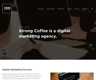 Strongcoffeemarketing.com(Strong Coffee Marketing) Screenshot