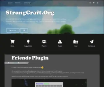 Strongcraft.org(StrongCraft) Screenshot