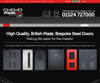 Strongdor.com(Bespoke Steel Doors) Screenshot