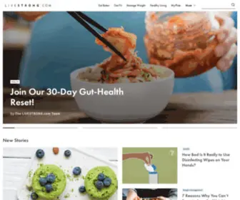 Stronger.com(Simple Healthy Living) Screenshot