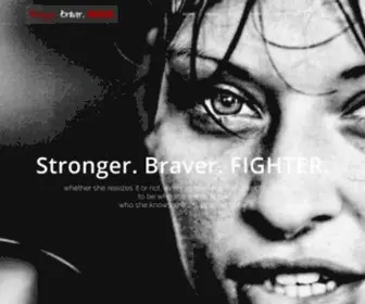 Strongerbraverfighter.com(Stronger.braver.FIGHTER) Screenshot