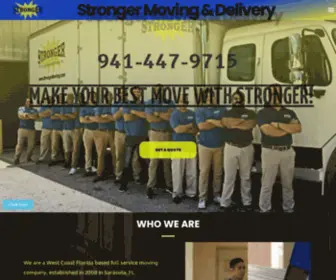 Strongermoving.com(Stronger Moving) Screenshot