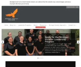 Strongersmarter.com.au(Indigenous, Aboriginal and Torres Strait Islander education and training) Screenshot