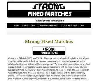 Strongfixedmatches.com Screenshot
