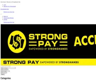 Stronghands.club(StrongHands Club) Screenshot