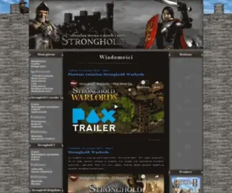 Stronghold.net.pl(Wiadomości) Screenshot