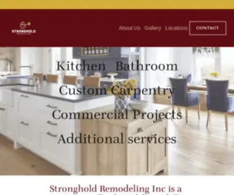 Strongholdremodeling.com(STRONGHOLD REMODELING LLC) Screenshot