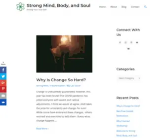 Strongmindbodyandsoul.com(Strong Mind) Screenshot