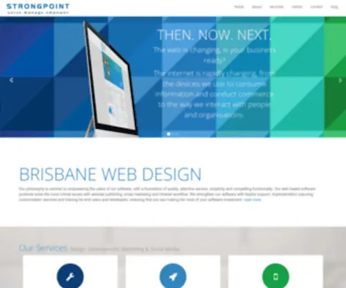 Strongpoint.com.au(StrongPoint web design) Screenshot