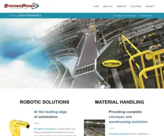 Strongpointautomation.com(StrongPoint) Screenshot