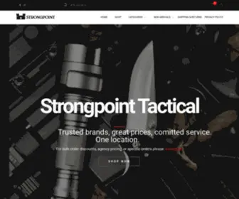 Strongpointtacticalonline.com(Strongpoint) Screenshot