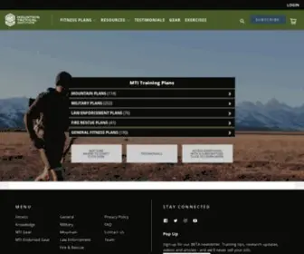 Strongswiftdurable.com(Mountain Tactical Institute. Our Task) Screenshot