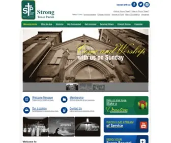 Strongtowermn.org(Strong Tower Parish) Screenshot