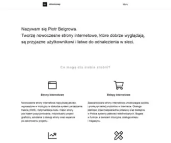 Stronicowy.pl(Profesjonalne projektowanie stron internetowych Szczecin. Od wielu lat z ogromną pasją realizuję) Screenshot